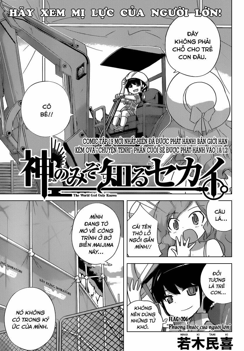 The World God Only Knows - Kami nomi zo Shiru Sekai Chapter 206 - Trang 2