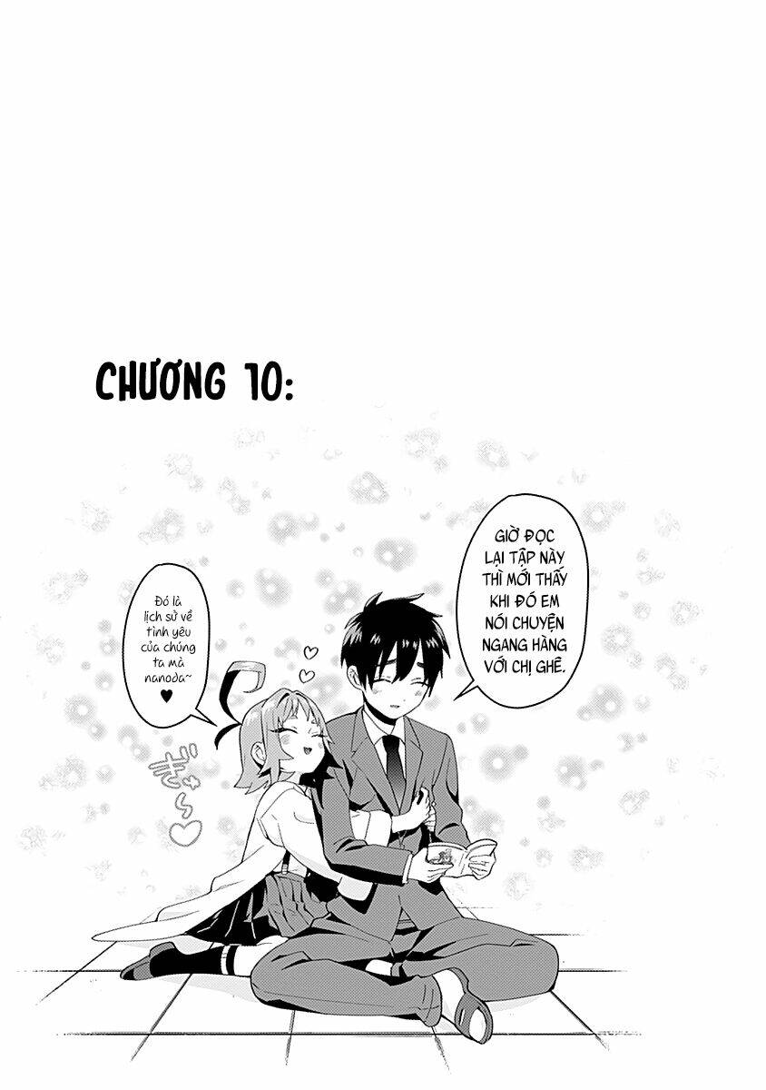 kimi no koto ga dai dai dai dai daisuki na 100-ri no kanojo chapter 14.5: omake vol 2 (từ chap 6-14) - Next chapter 15: lí do đằng sau lời từ biệt