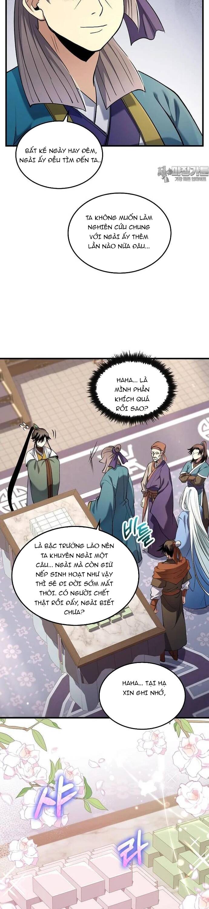 bác sĩ trùng sinh về murim Chapter 163 - Next Chapter 164